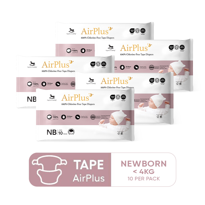 (5 Pack Bundle) Applecrumby AirPlus 10s